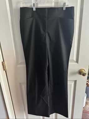 Ann Taylor Black Straight Leg Dress Pants